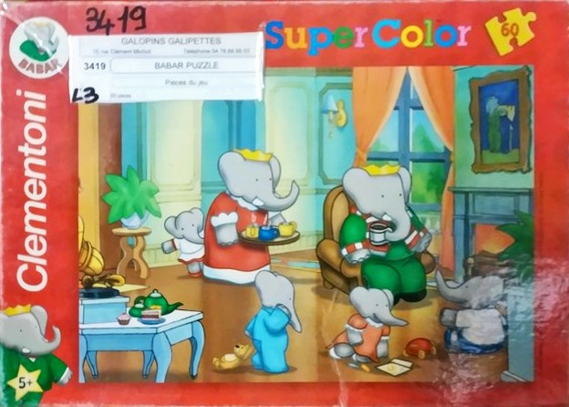 PUZZLE BABAR