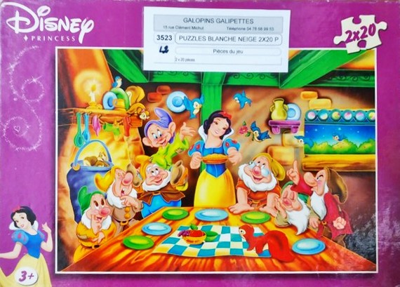 PUZZLES BLANCHE NEIGE