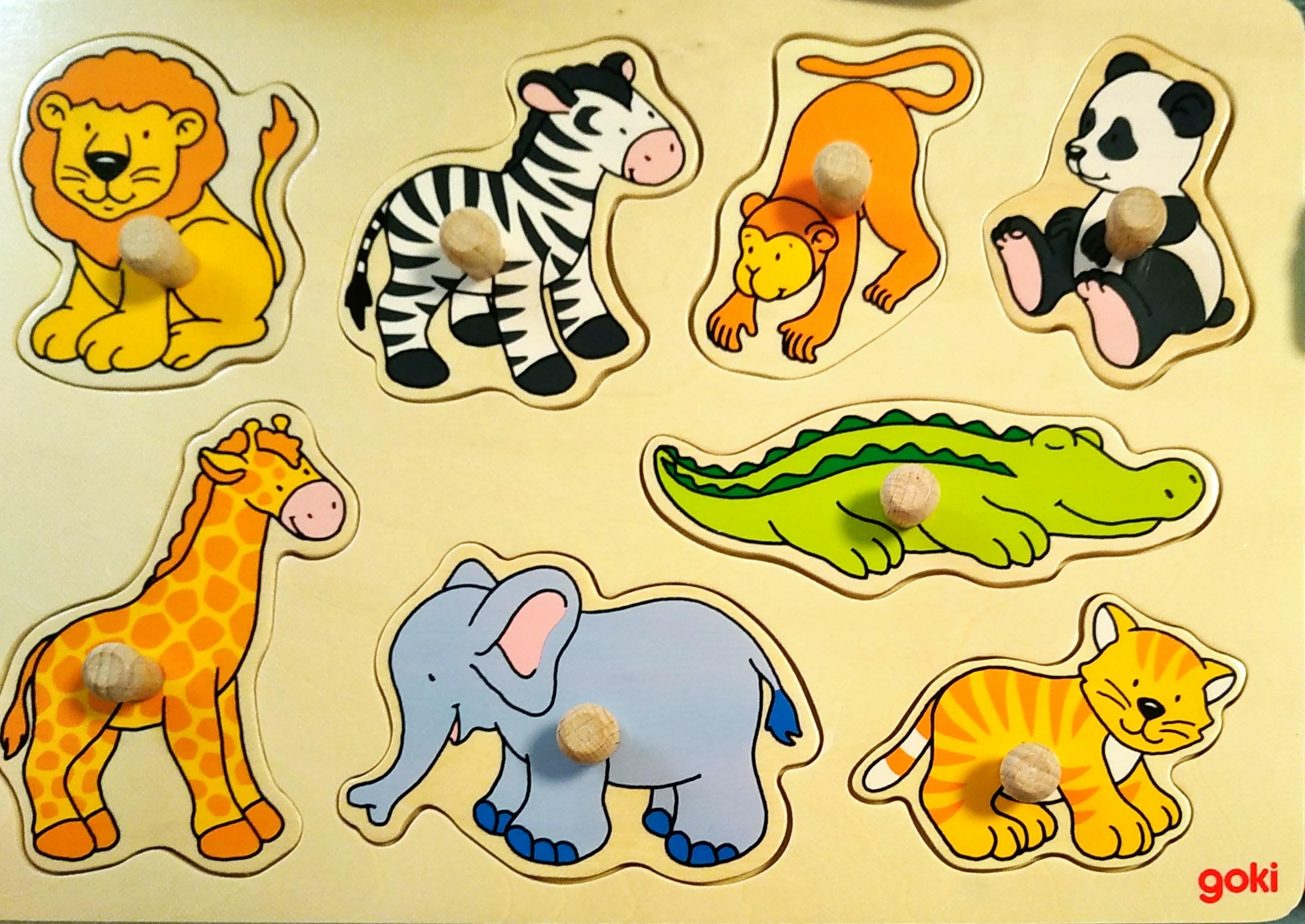 PUZZLE ANIMAUX SAUVAGES